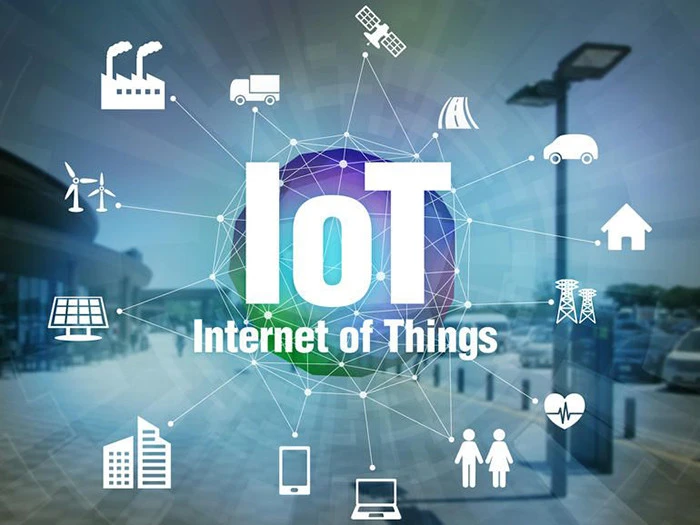 iot internet van vat