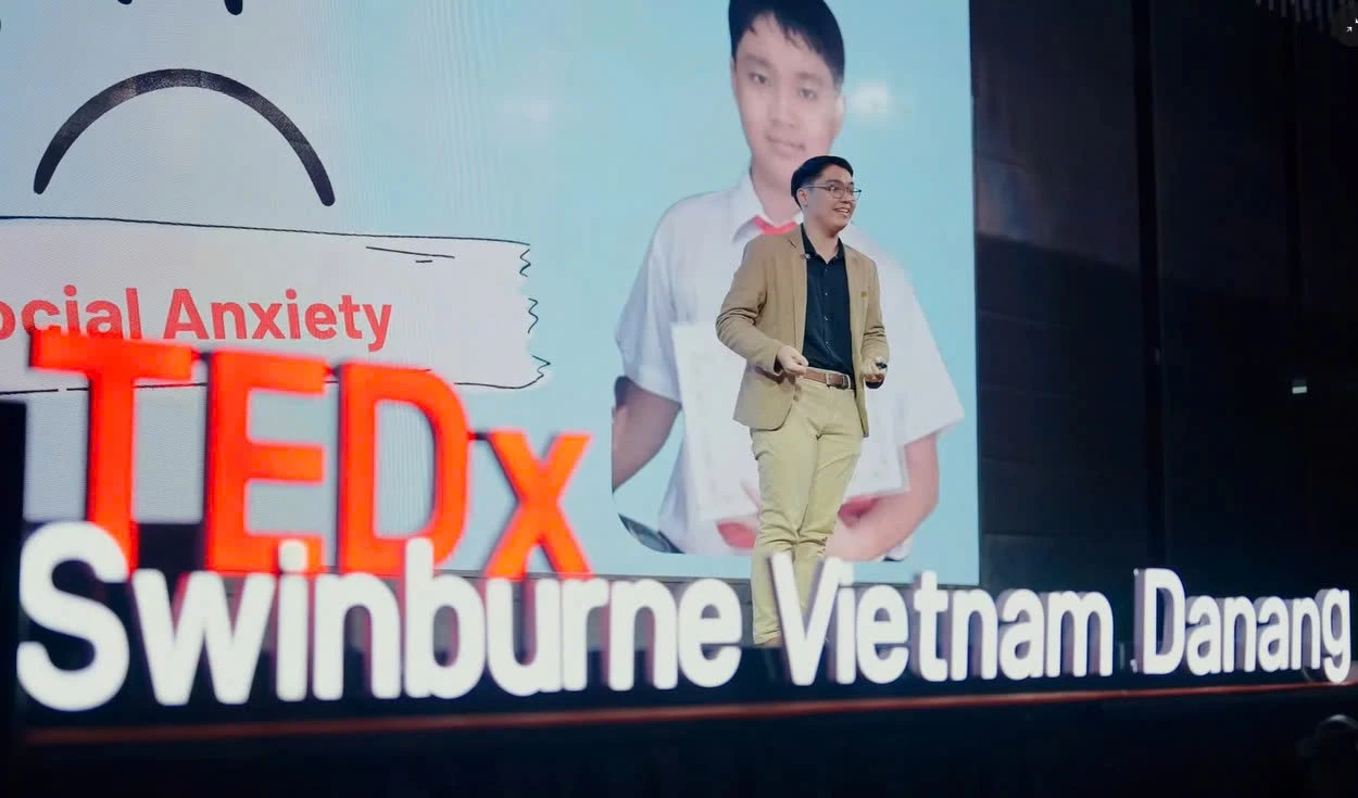 Thi Lý Nhật Duy - Sinh viên Swinburne Việt Nam chia sẻ tại TEDxSwinburneVietnamDanang 2024 