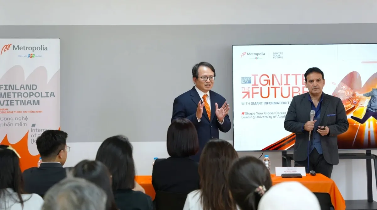 Ngành Công nghệ thông tin thông minh: Lời giải cho cơn khát nhân lực toàn cầu 5 Finland Metropolia Vietnam là một trong những mô hình đào tạo tiên phong theo định hướng cọ xát thực tế và kết nối doanh nghiệp