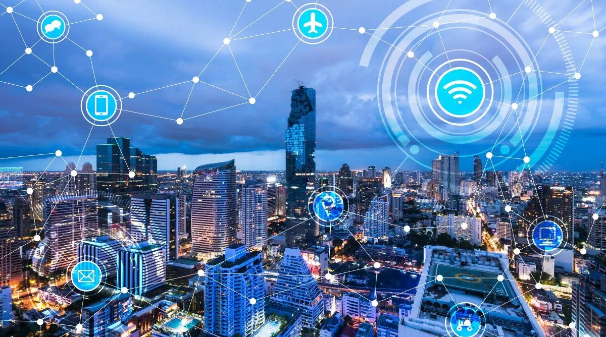 Ngành IoT – Dẫn đầu xu hướng, kiến tạo tương lai trong thời đại AI và Smart City 2 Internet vạn vật (IoT) giúp biến thành phố trong mơ thành hiện thực