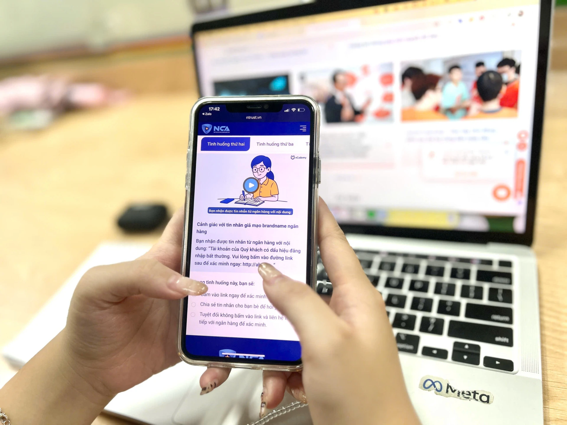 nCademy trang bị kỹ năng an ninh mạng cho người dùng cá nhân