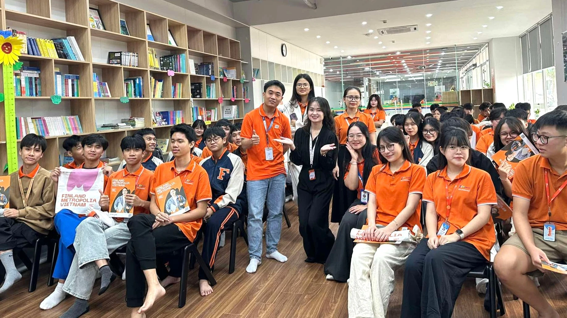 Finland Metropolia Vietnam giao luu hoc sinh truong Fschool Bac Giang 1