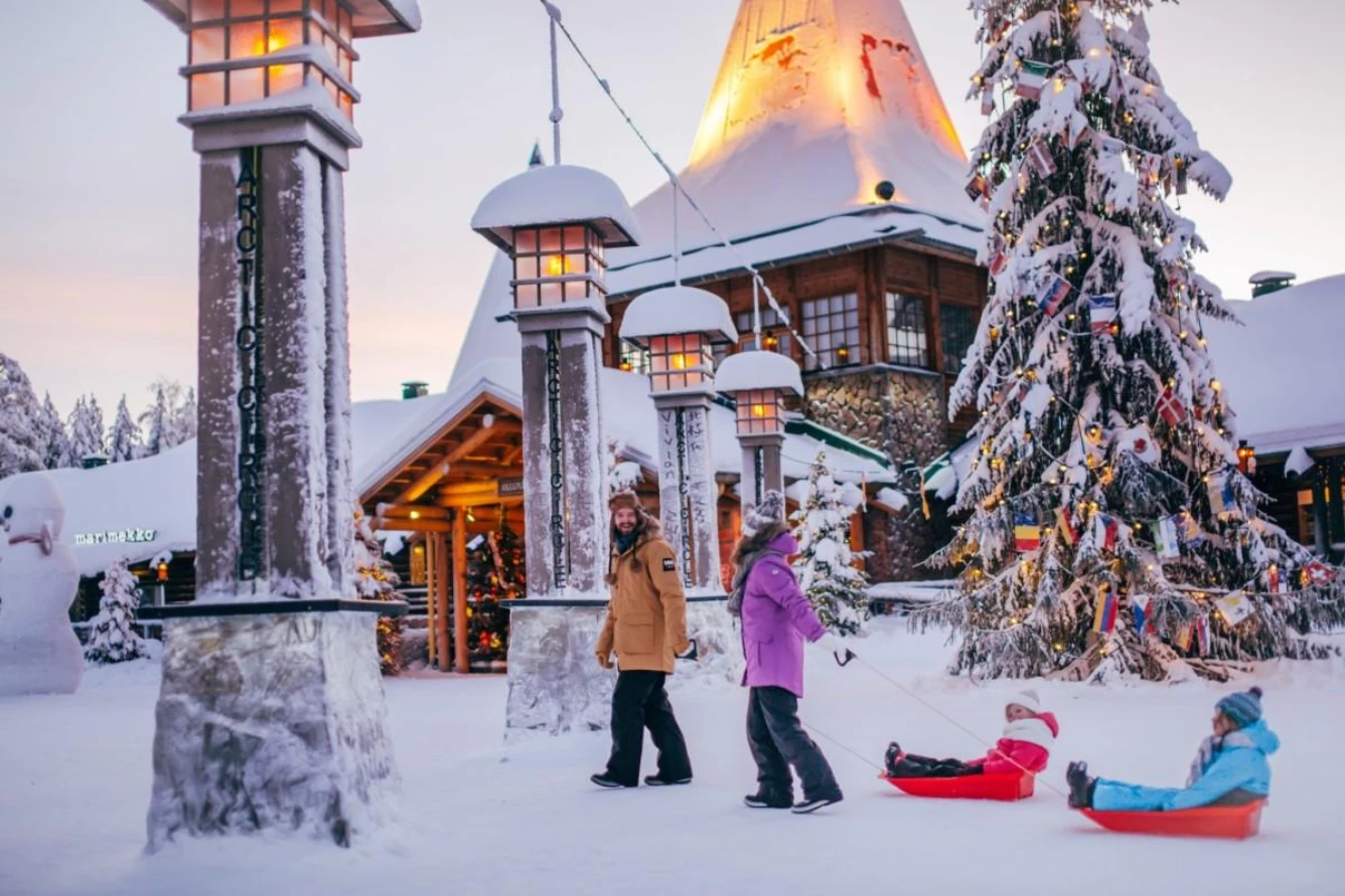 lang santa claus o rovaniemi