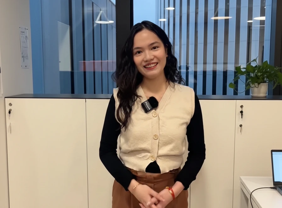 Ms.Khanh – sinh viên năm thứ ba chuyên ngành Kinh doanh tại Metropolia Phần Lan
