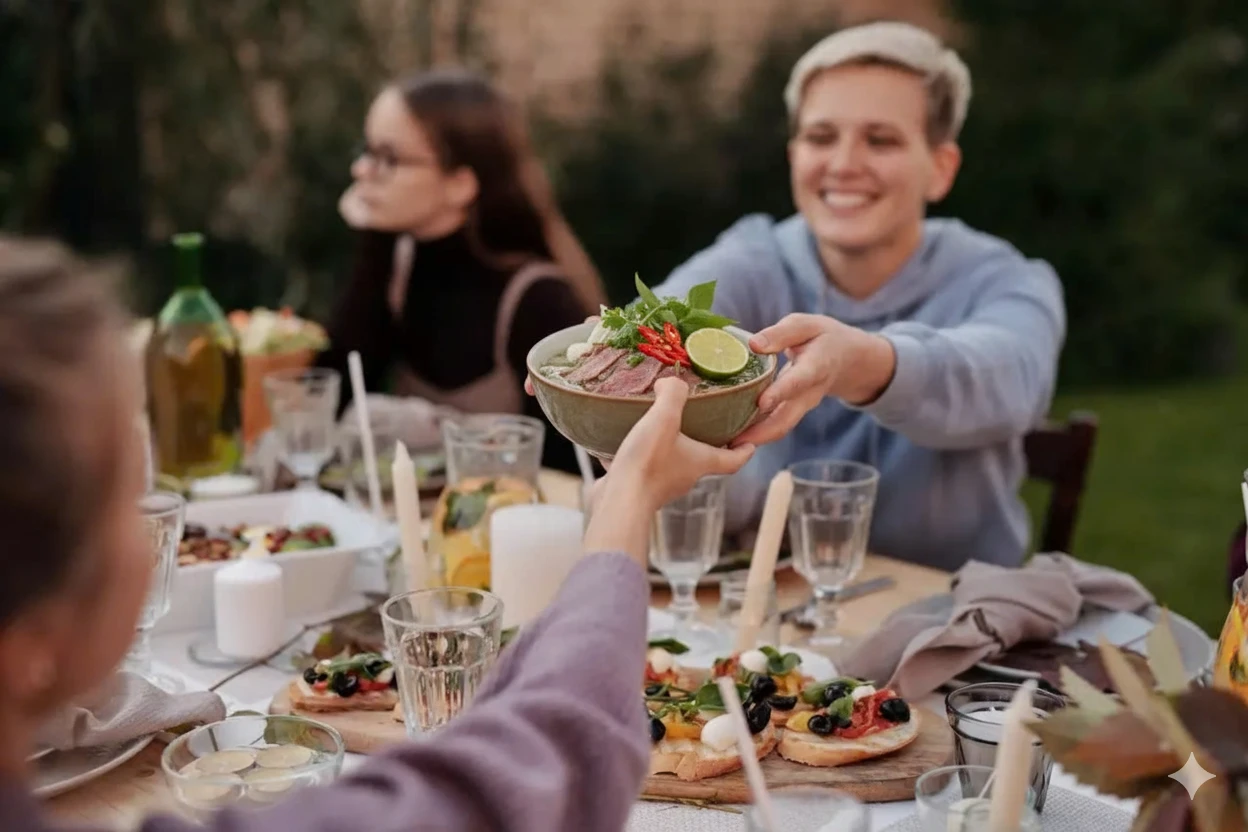 Sinh viên quốc tế cùng chuẩn bị tiệc "Potluck" – nét đẹp giao thoa văn hóa trong môi trường giáo dục chuẩn Phần Lan