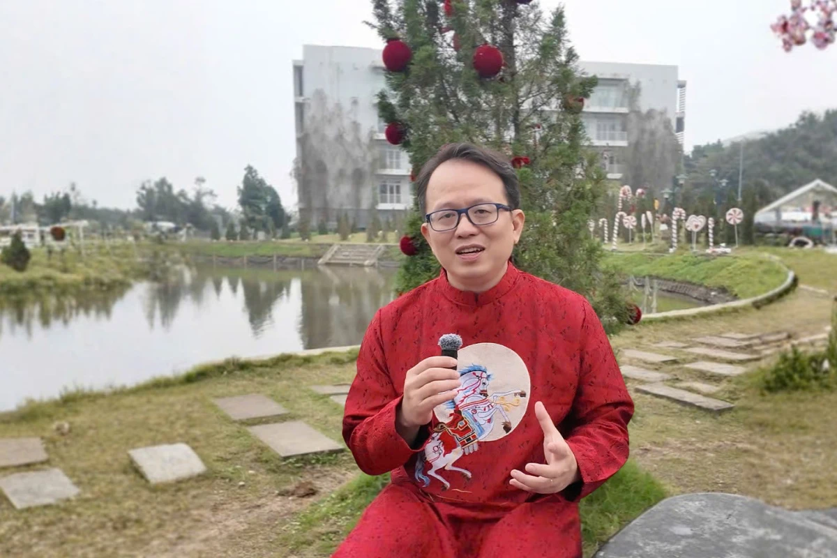 TS. Hoàng Việt Hà – Giám đốc Finland Metropolia Vietnam gửi gắm thông điệp về năng lượng "Mã đáo thành công" và kỳ vọng bứt phá tri thức đến toàn thể giảng viên, sinh viên trong năm mới 2026.
