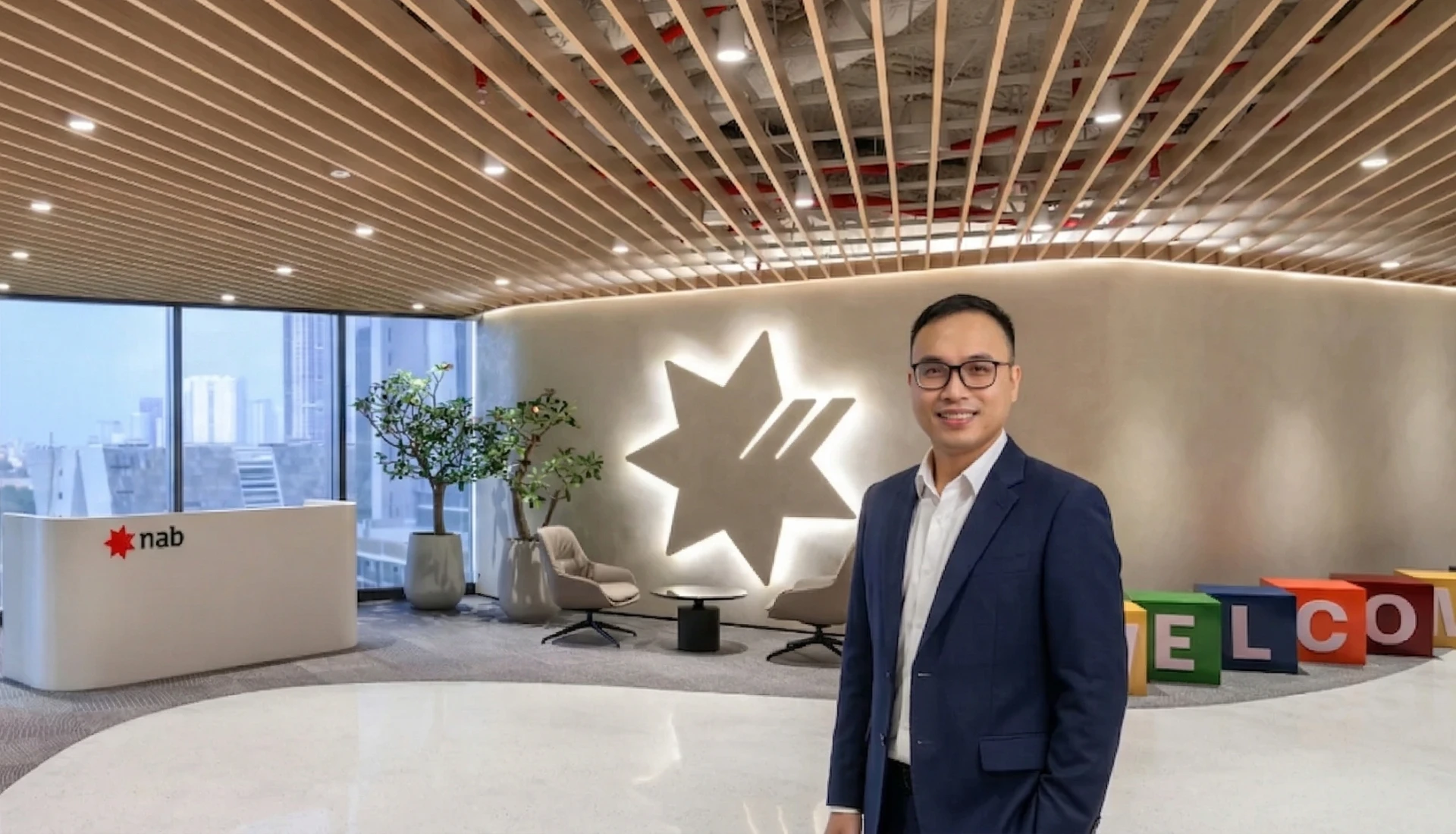 Mr. Vương Xuân Thong -  Full-Stack Developer tại Ngân hàng Quốc gia Úc (NAB), đại diện doanh nghiệp sẽ tham gia chia sẻ tại info day