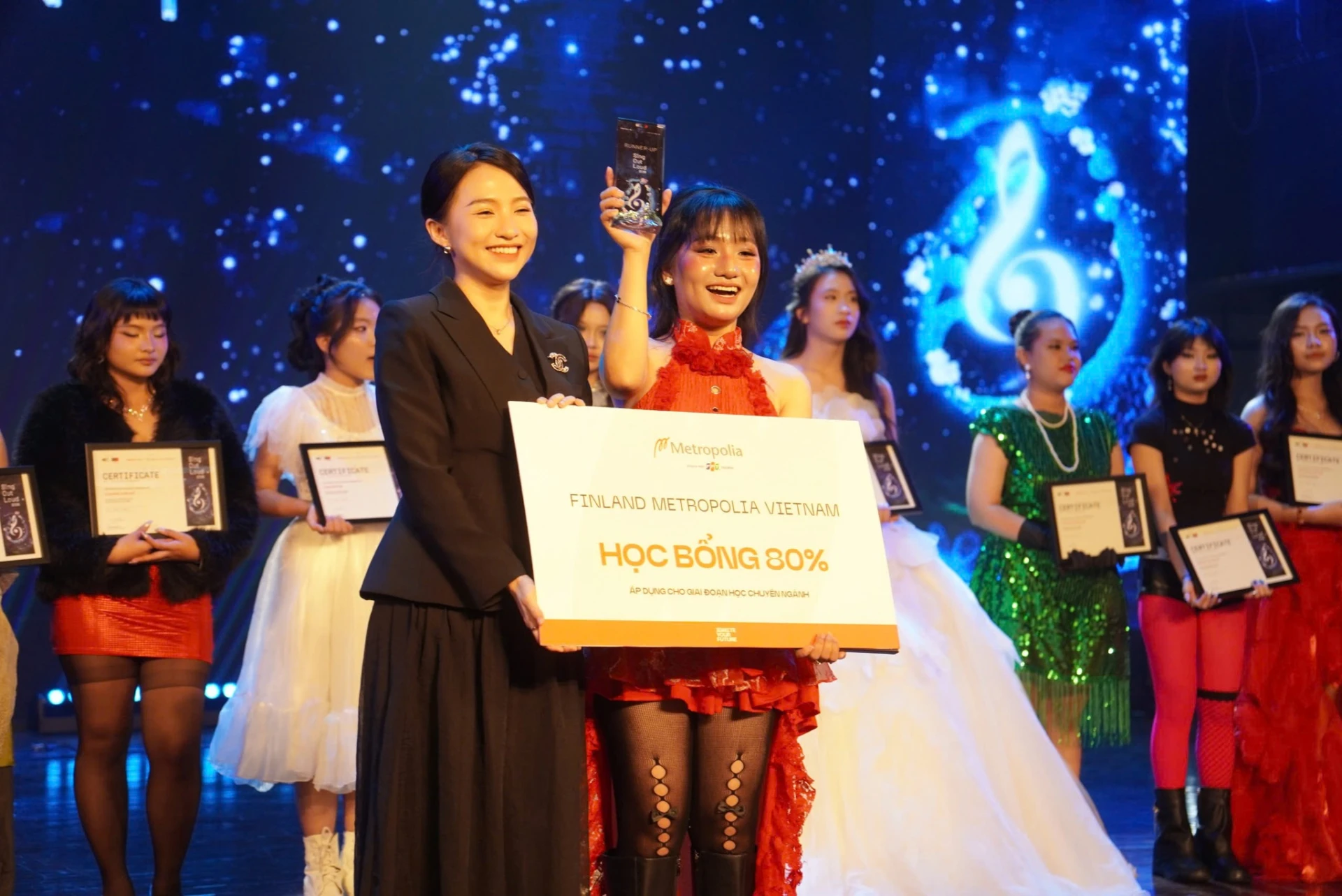 Lê Ngọc Như Ý - Nữ sinh trường THPT Thái Phiên (Đà Nẵng) xuất sắc chinh phục ngôi vị Á quân 1 Sing Out Loud mùa 5 đầy thuyết phục.