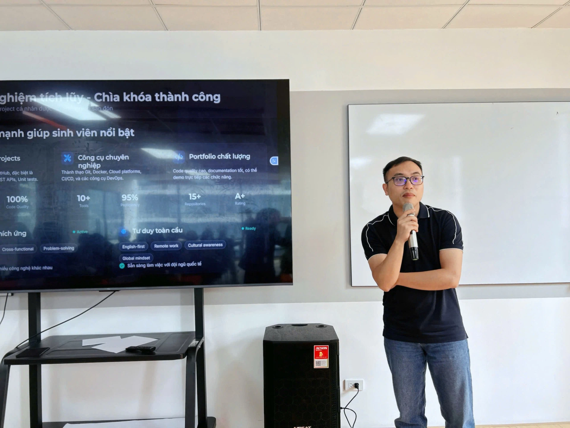 Theo ông Vương Xuân Thong, tư duy giải quyết vấn đề ngày càng trở thành năng lực cốt lõi của nhân sự IT