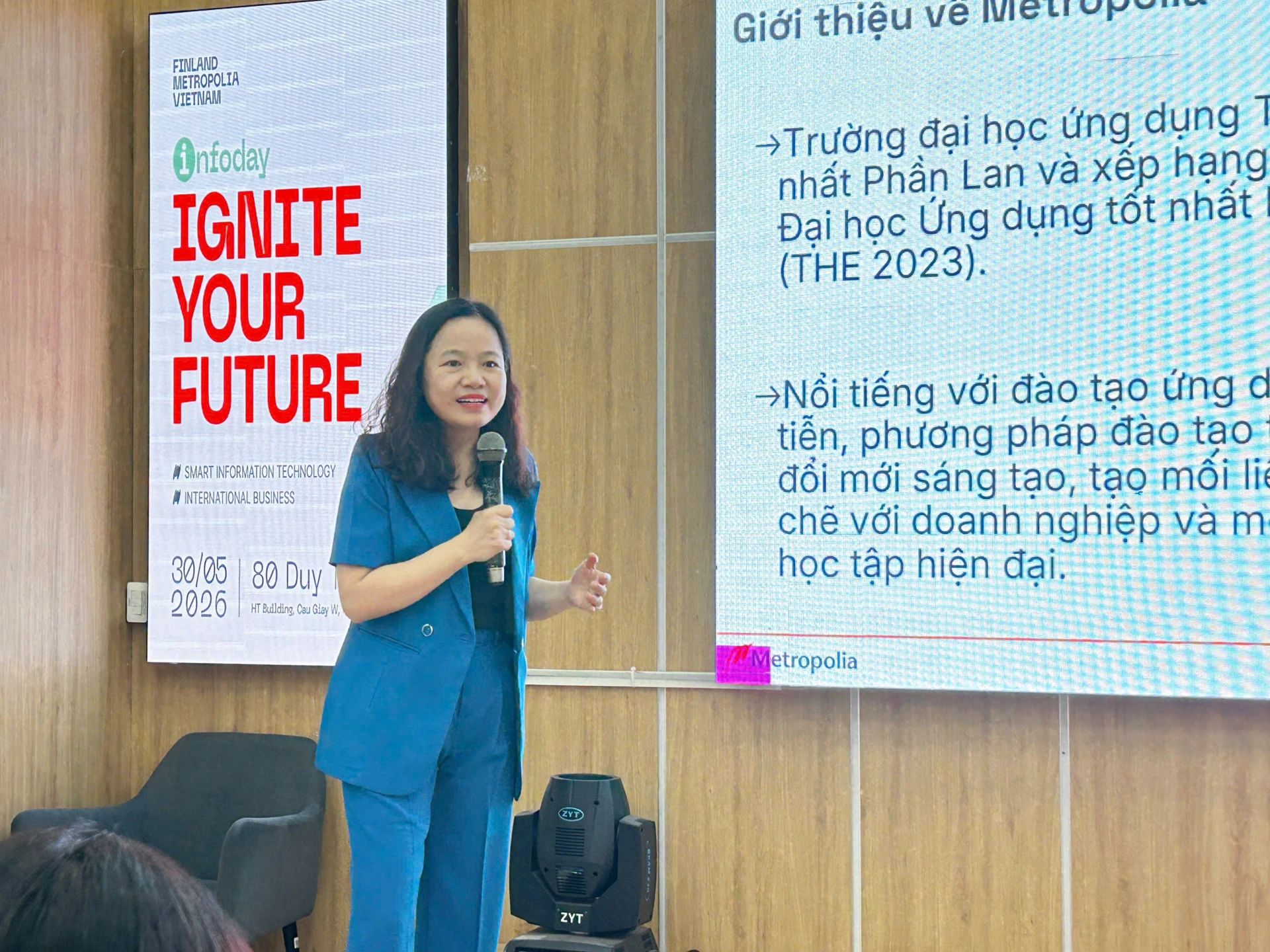 PGS.TS Phạm Thị Liên chia sẻ về nhu cầu nhân lực và mô hình đại học khoa học ứng dụng Phần Lan.