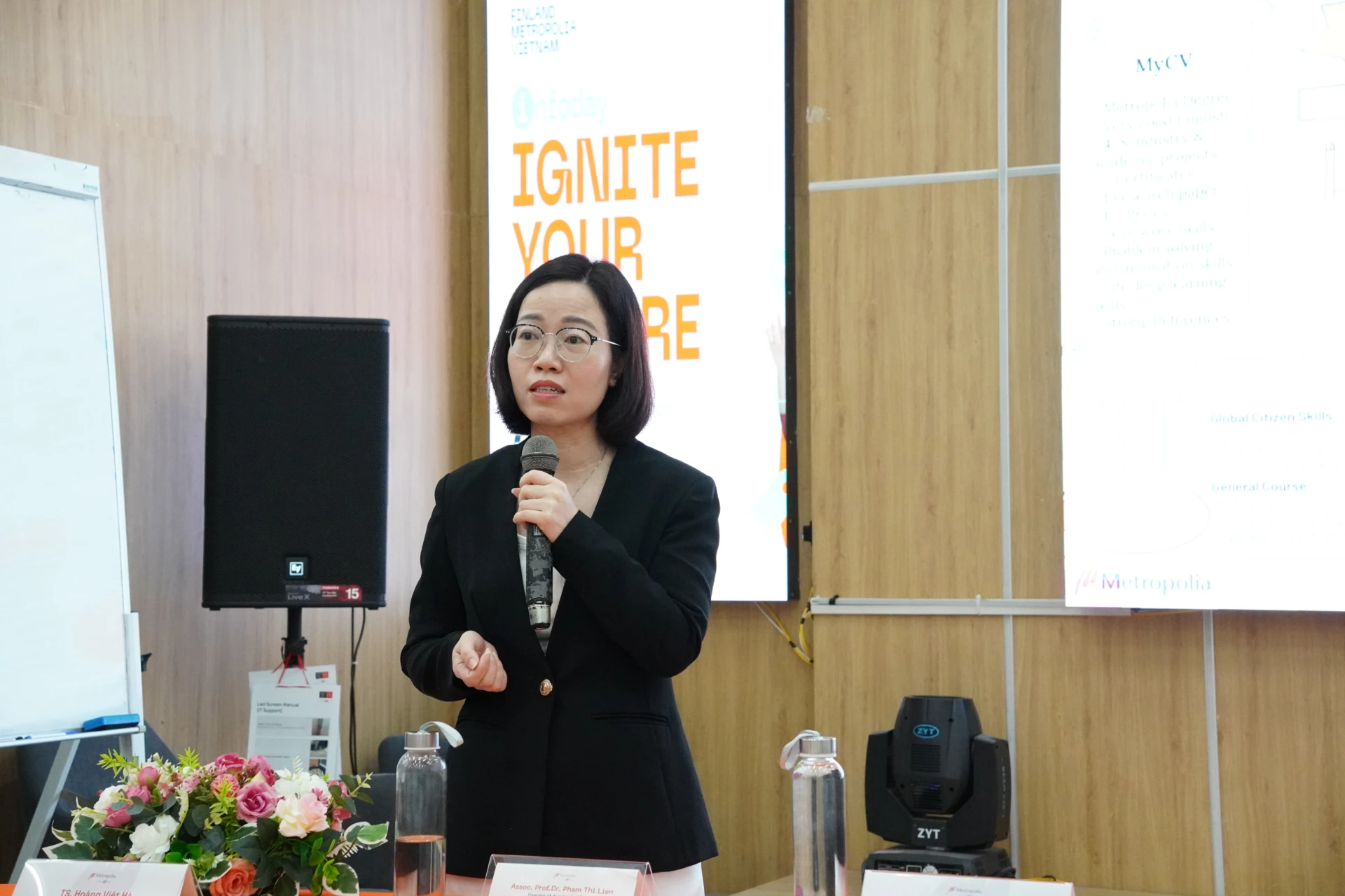 ThS. Amira Vu chia sẻ về lộ trình tuyển sinh và cơ hội học tập quốc tế dành cho học sinh THPT.