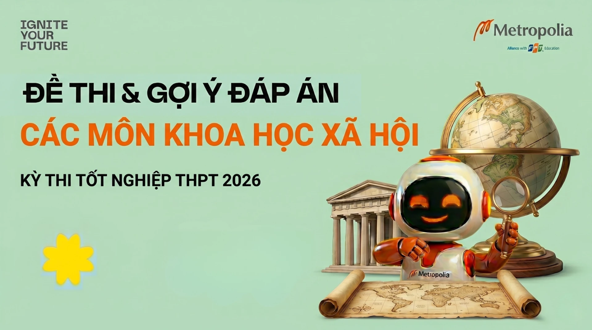 Đề thi và gợi ý đáp án môn Lịch sử, Địa lý, Giáo dục kinh tế và pháp luật kỳ thi tốt nghiệp THPT 2026 2 de thi dap an cac mon khxh tot nghiep thpt 2026 1