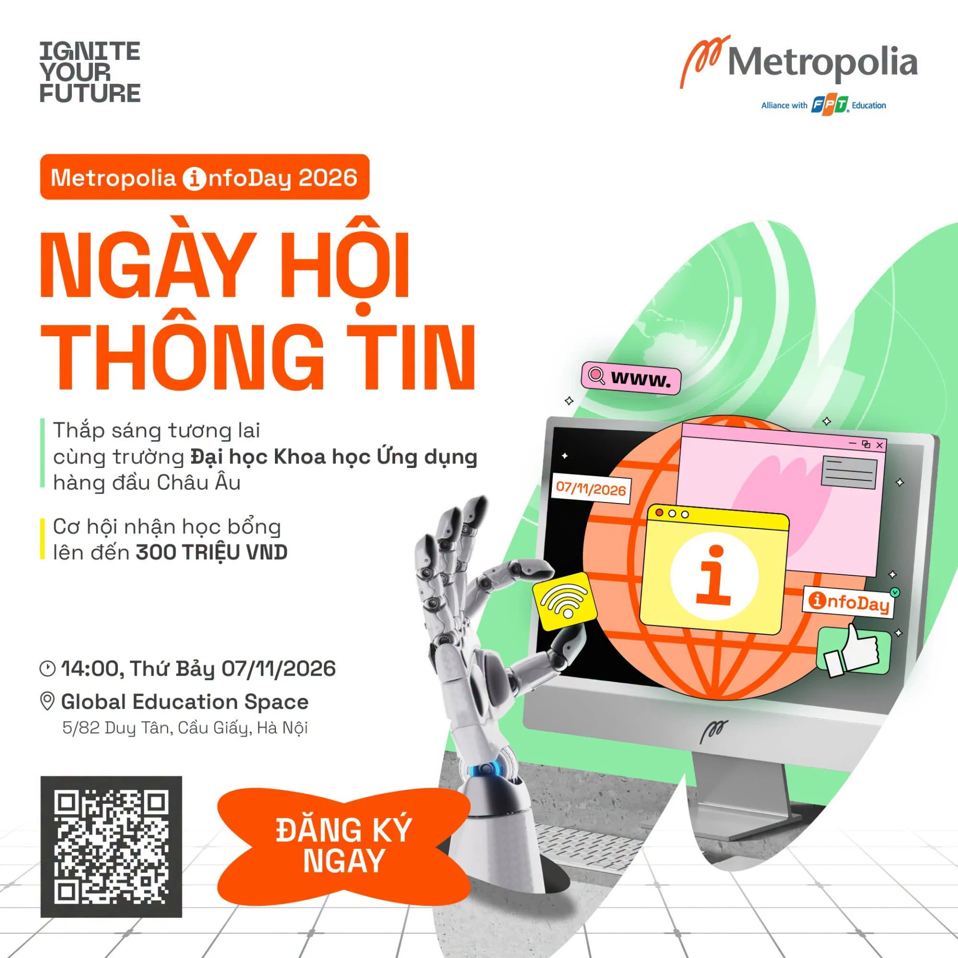 Metropolia Info Day 2027 chính thức mở đăng ký - Cơ hội học bổng lên đến 300 triệu đồng 3 Metropolia Info Day